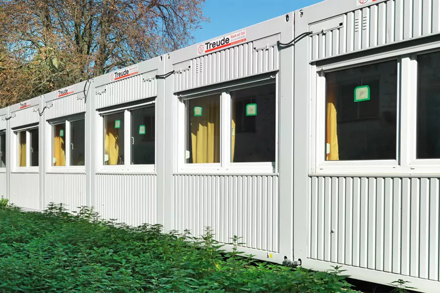 Schulcontainer: Waldorfschule Braunschweig