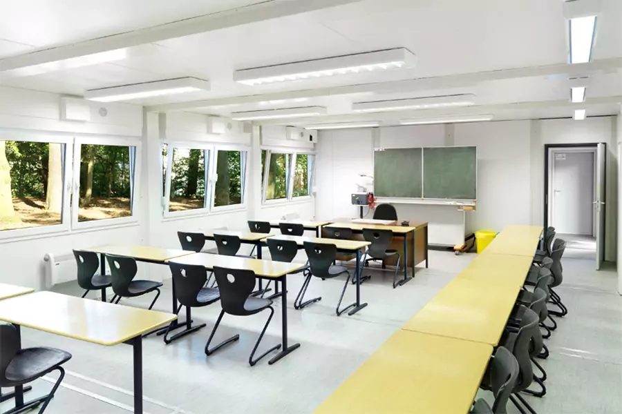 Schulcontainer: Schulpavillon Gifhorn