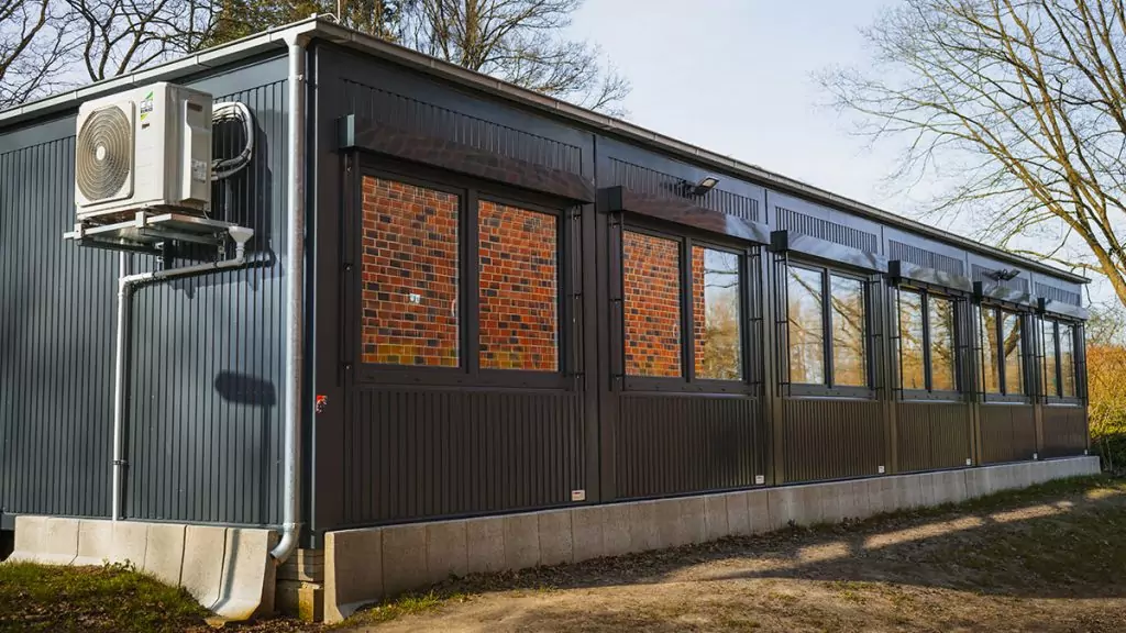 Schulcontainer: Gymnasium Walsrode