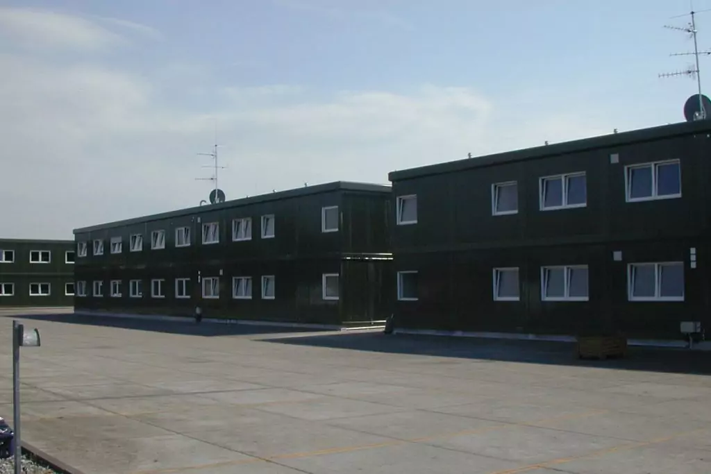 Container Modulbau: Britische Armee in Gütersloh