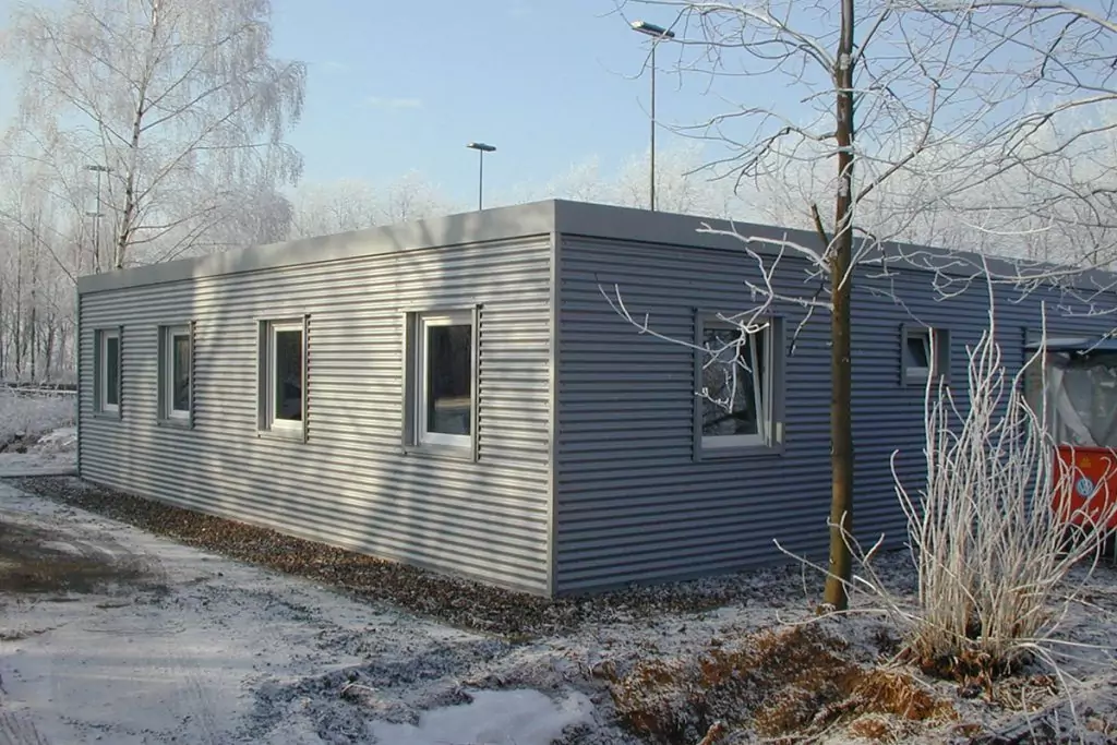 Systembau-Modulbau: Gleiswaage
